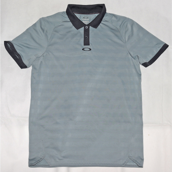 Oakley Tailored Fit Men's Short Sleeve Golf Polo Shirt Size Medium - Picture 1 of 8